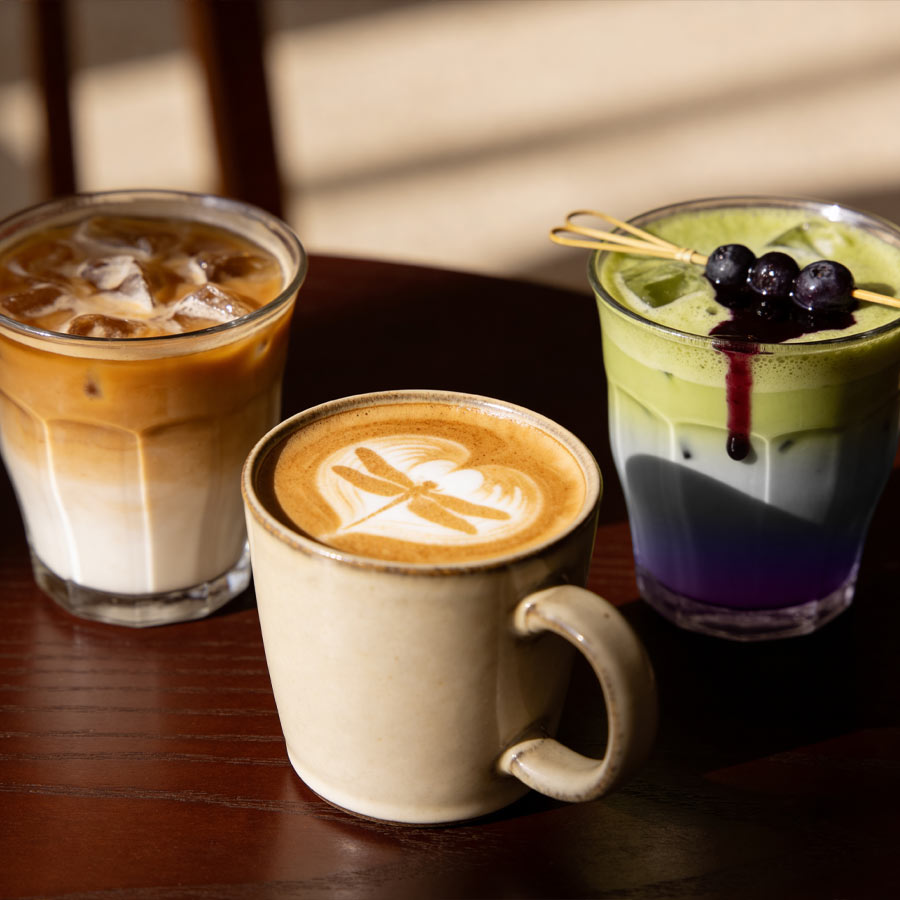 Grace's specialty coffees